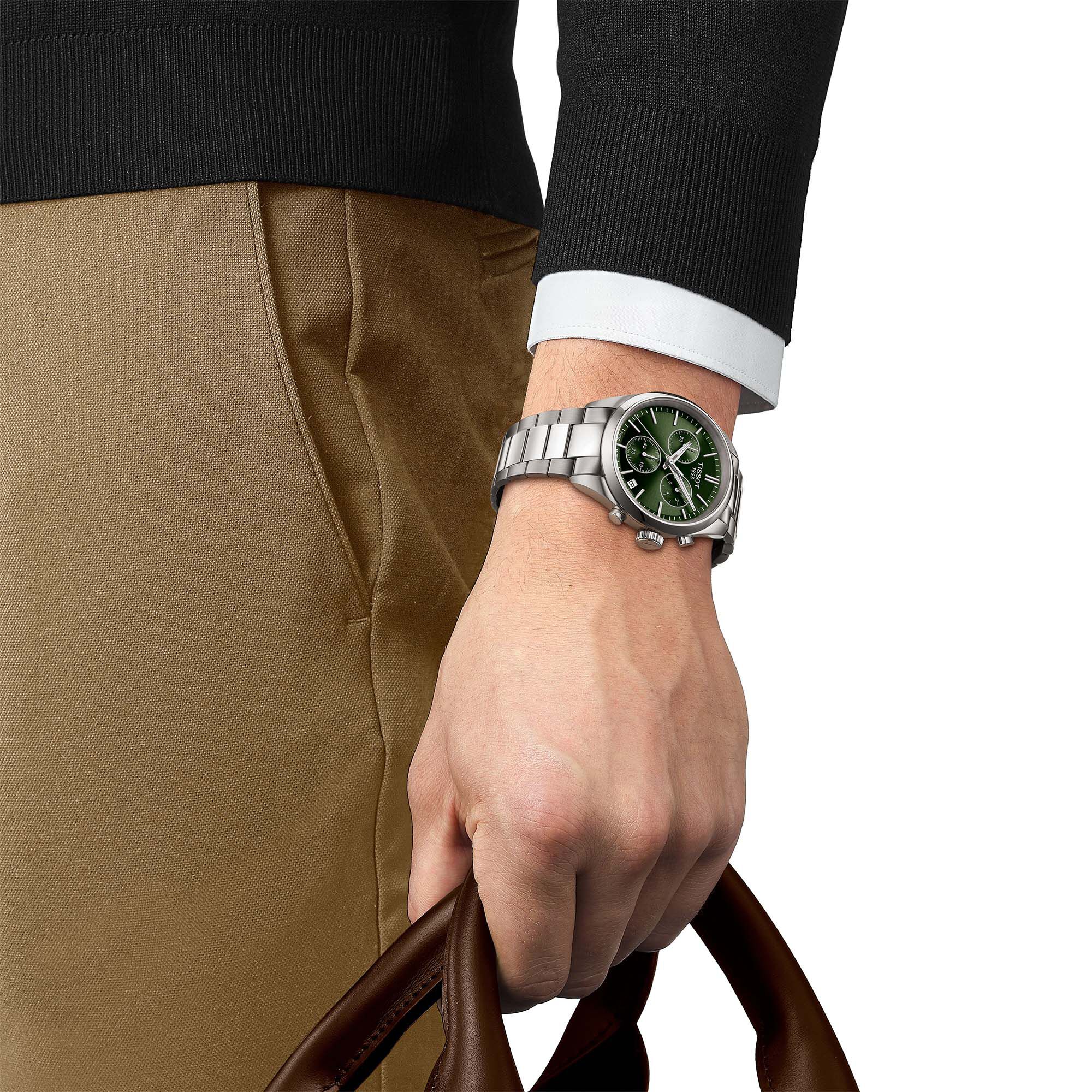 Tissot PR 100 Quartz Chronograph 40 mm Stainless Steel | Maison Birks